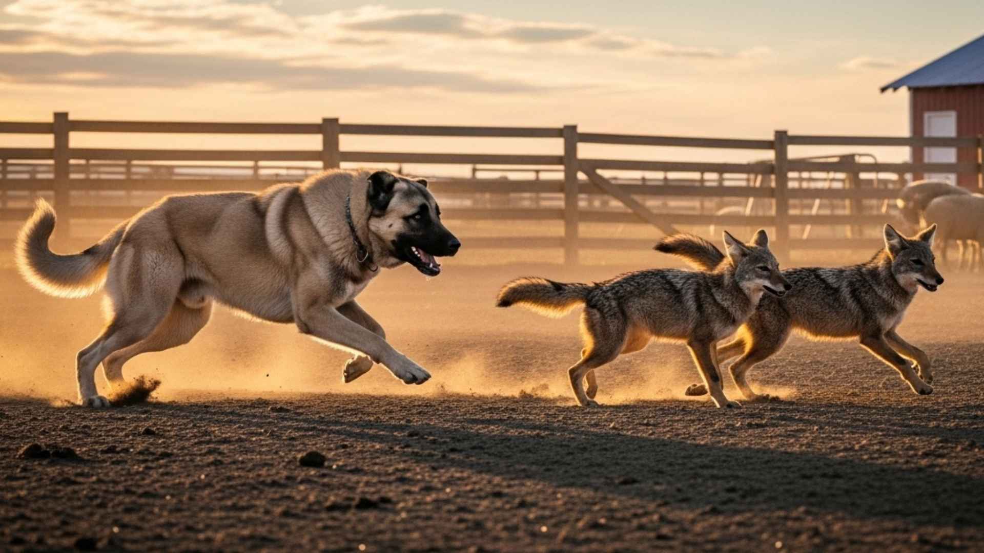 9 Dog Breeds That Chase Coyotes From Farm Properties