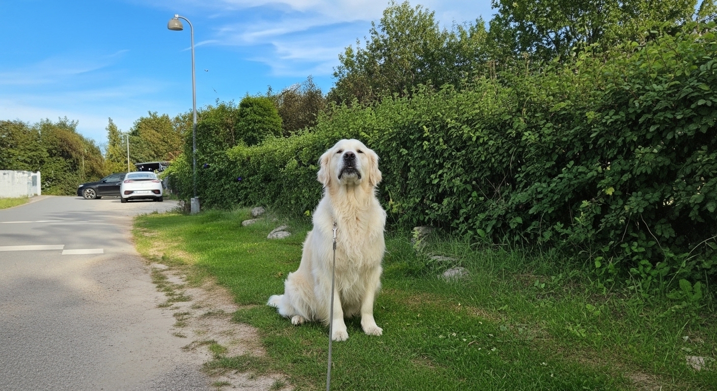 Golden Retriever Gives ‘Attitude’ When It’s Time To Go Home After Walk