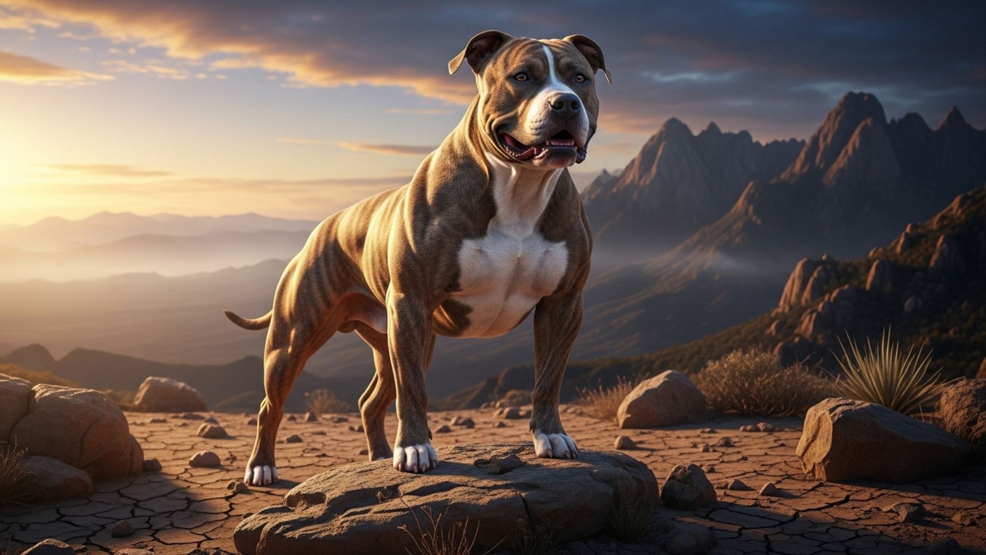 Super Strong and Muscular Dog Breed