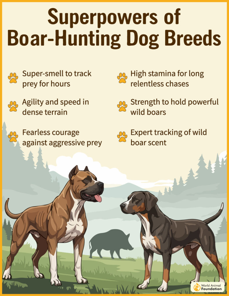 super power of boar hunting dogs