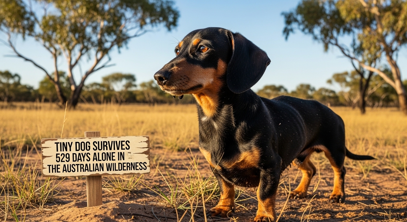 Valerie the Dachshund Tiny Dog Survives 529 Days Alone in the Australian Wilderness