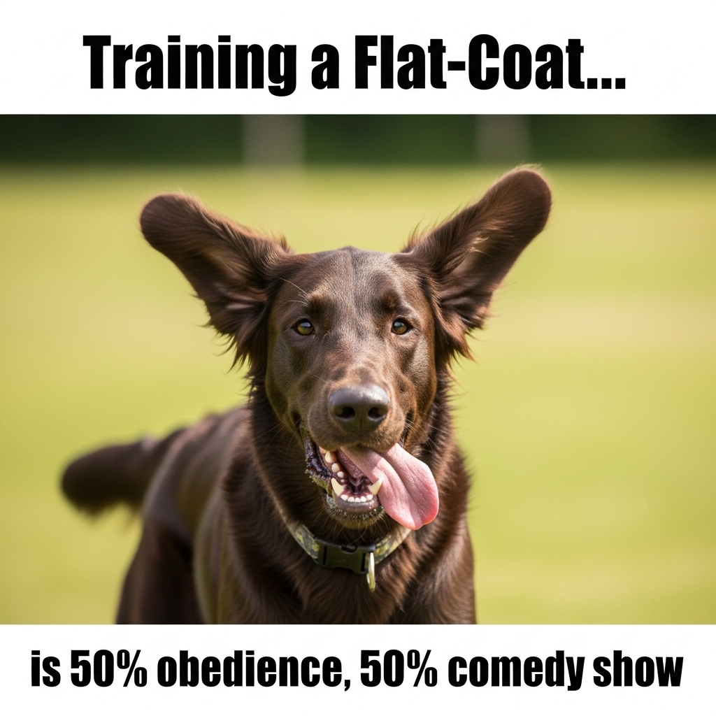 flat coated retriever