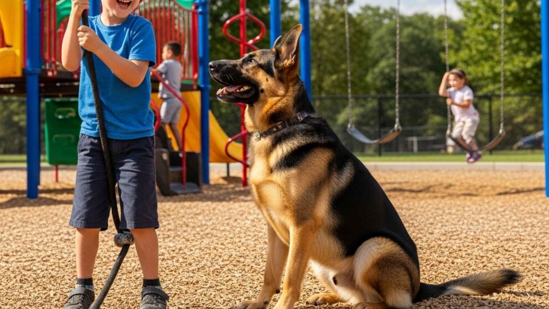 7 Dog Breeds That Guard Kids in Playgrounds Naturally