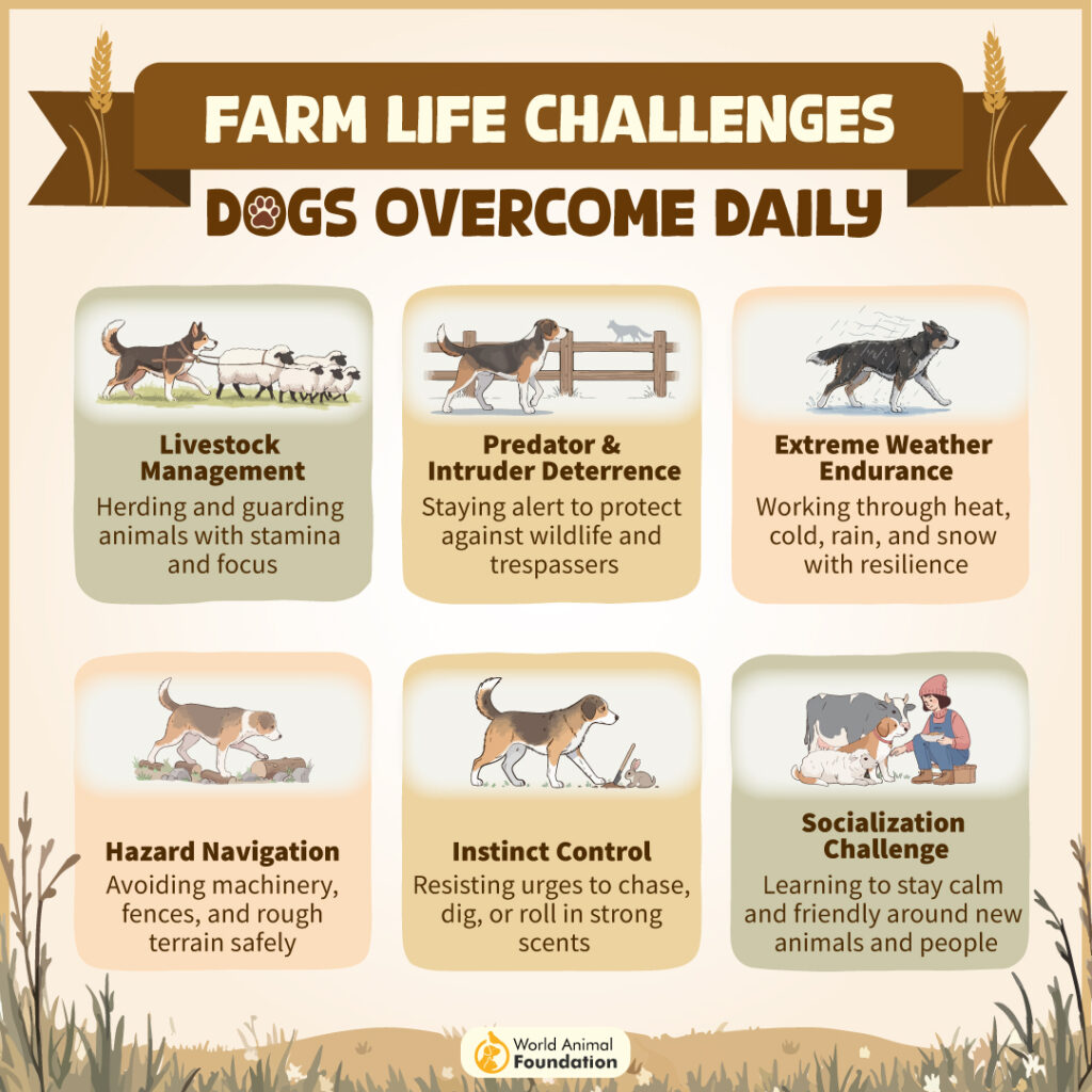 Farm Life Challenges Dogs Overcome Daily-02