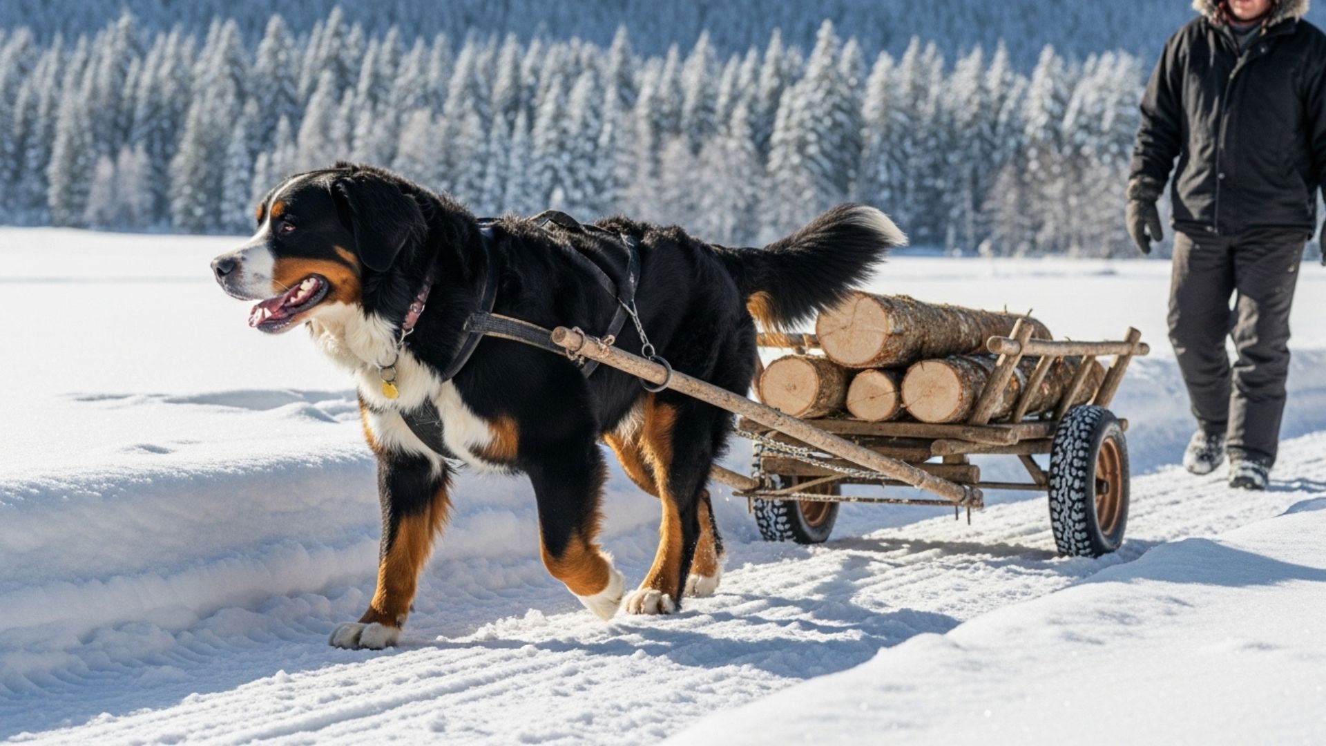 Muscular Working Dog
