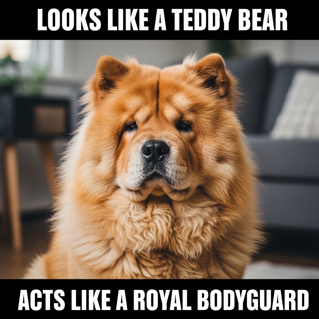 meme on Chow Chow