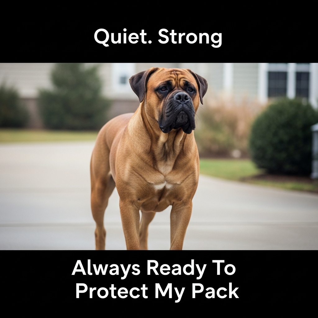 Bullmastiff dog