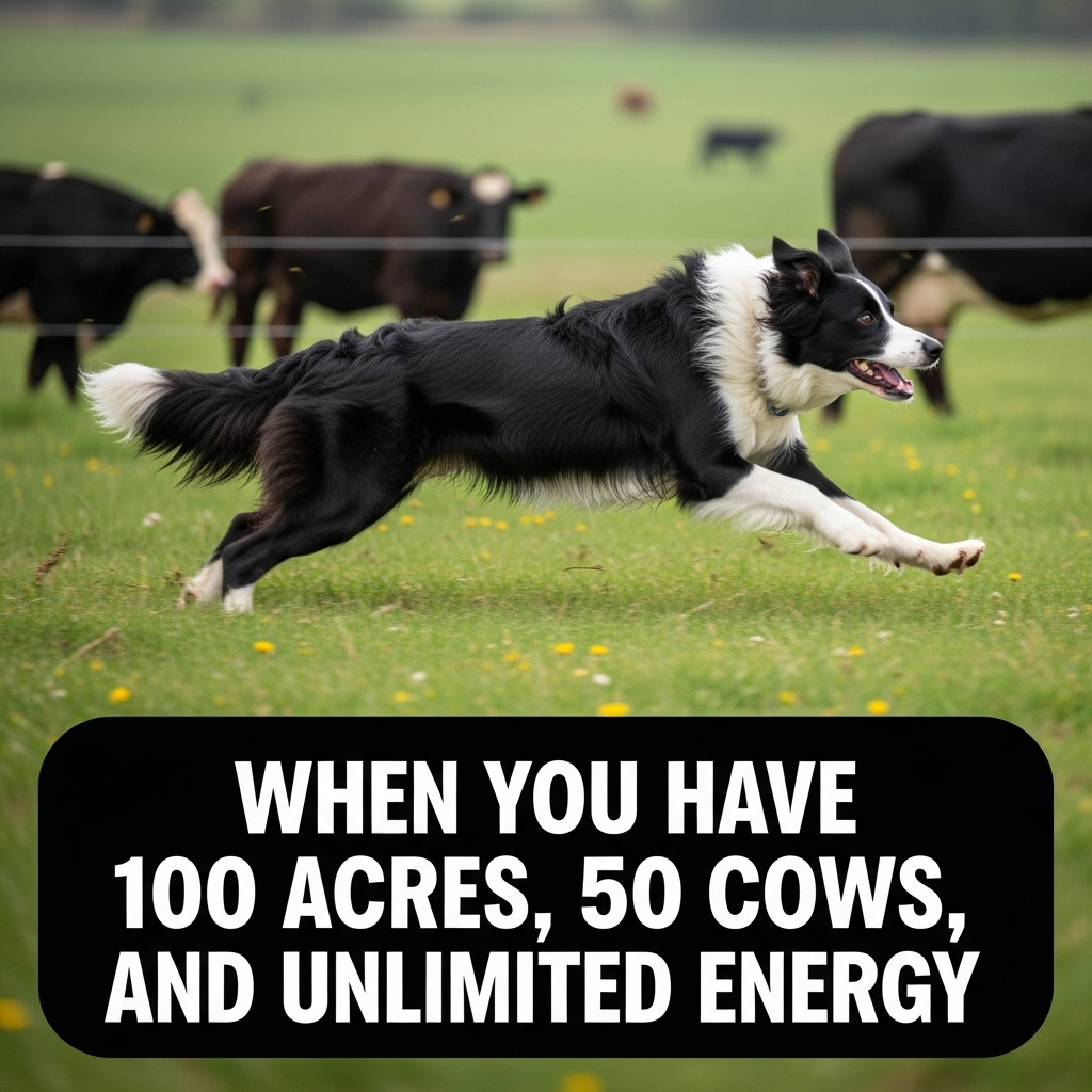 border collie herding