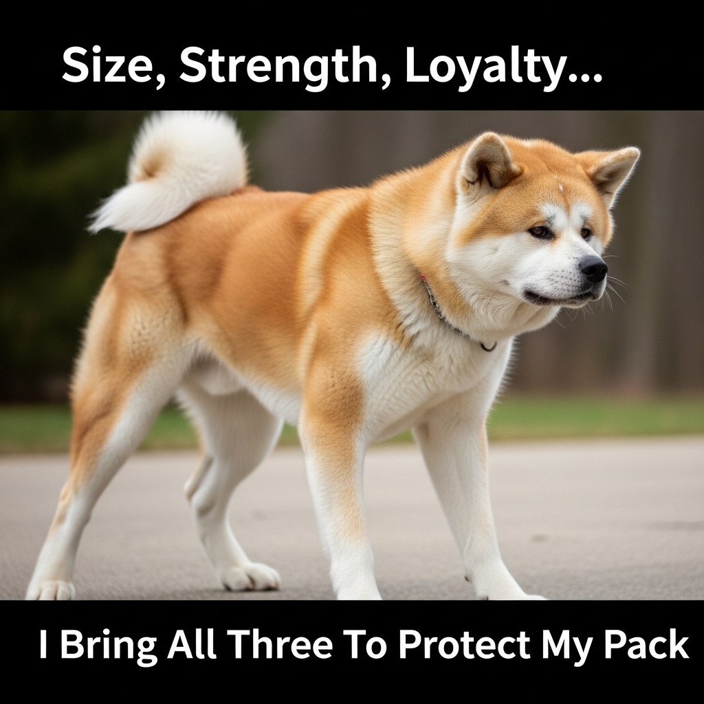 meme on Akita