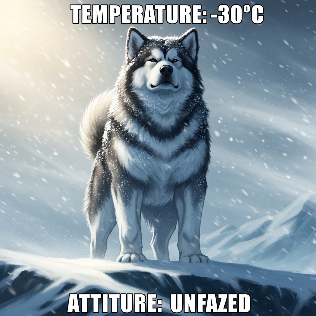 brave Alaskan Malamute