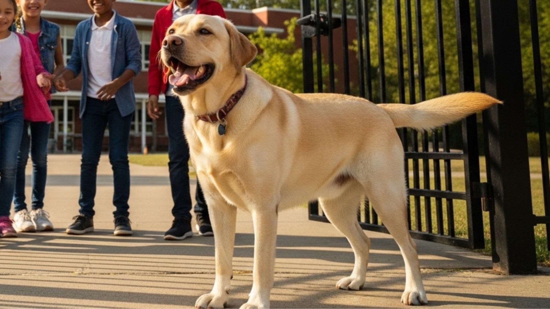 7 Dog Breeds That Stand by Kids at School Gates