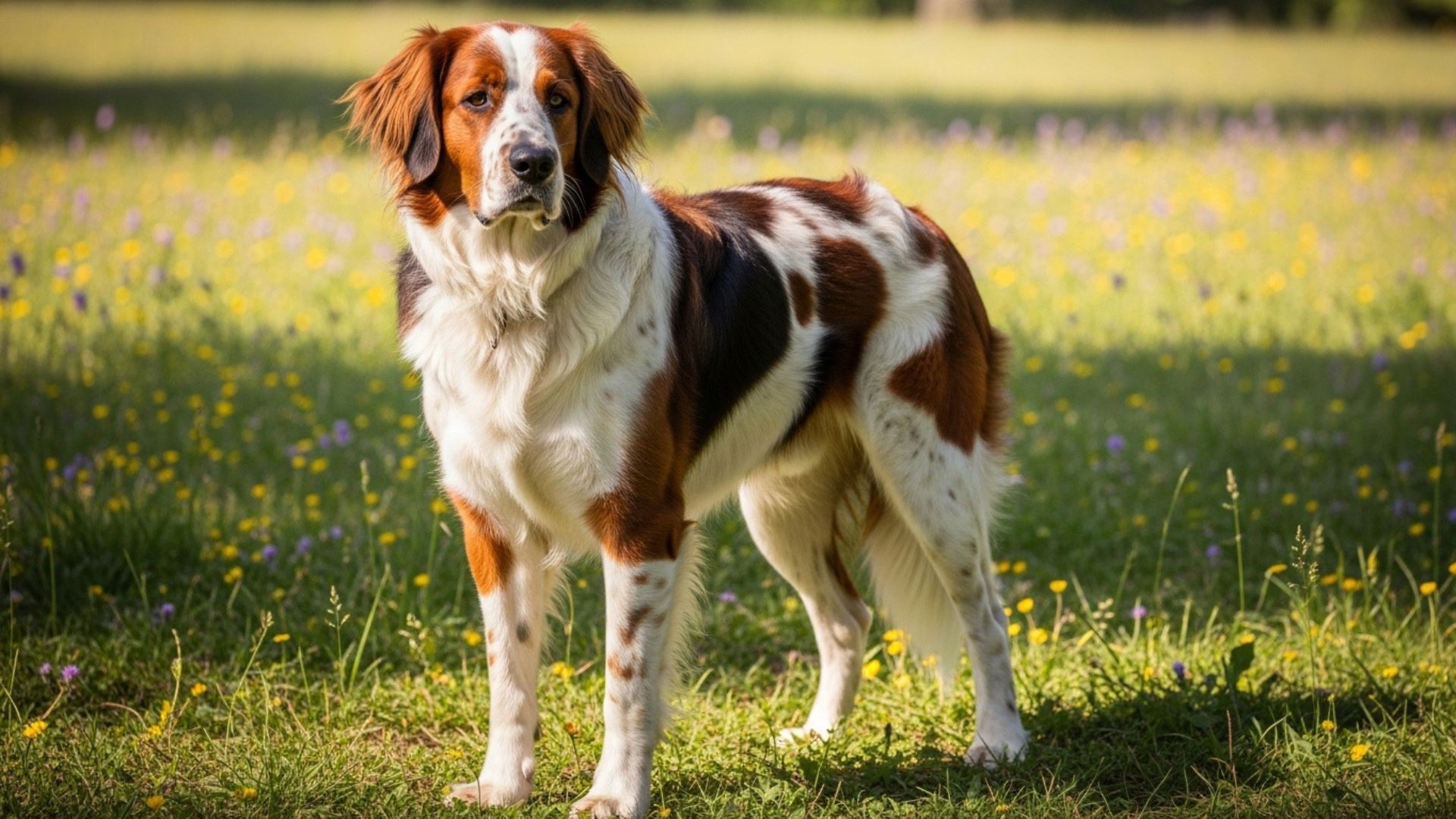 7 Large Dog Breeds With Unique Coat Patterns