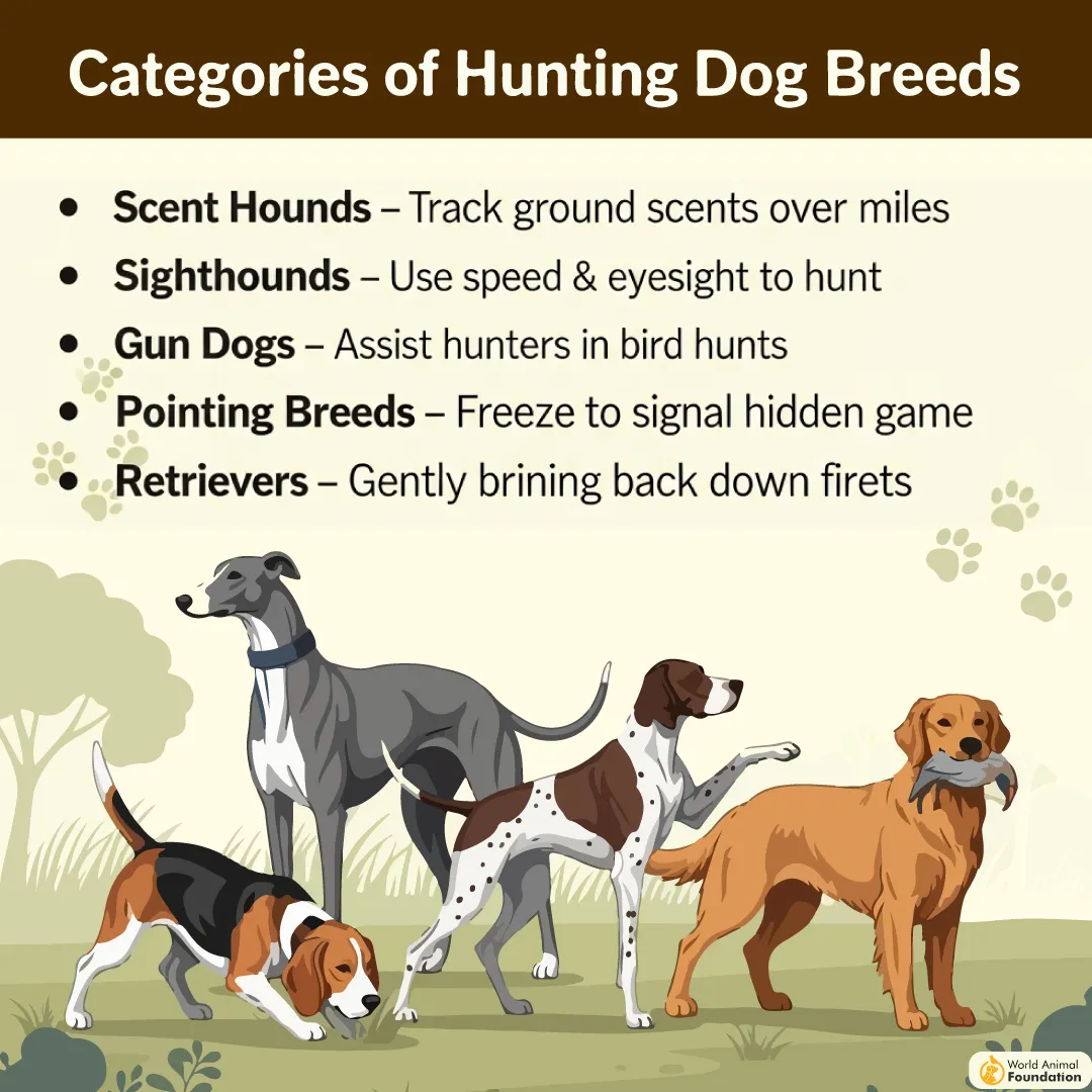 Categories of Hunting Dog Breeds-01