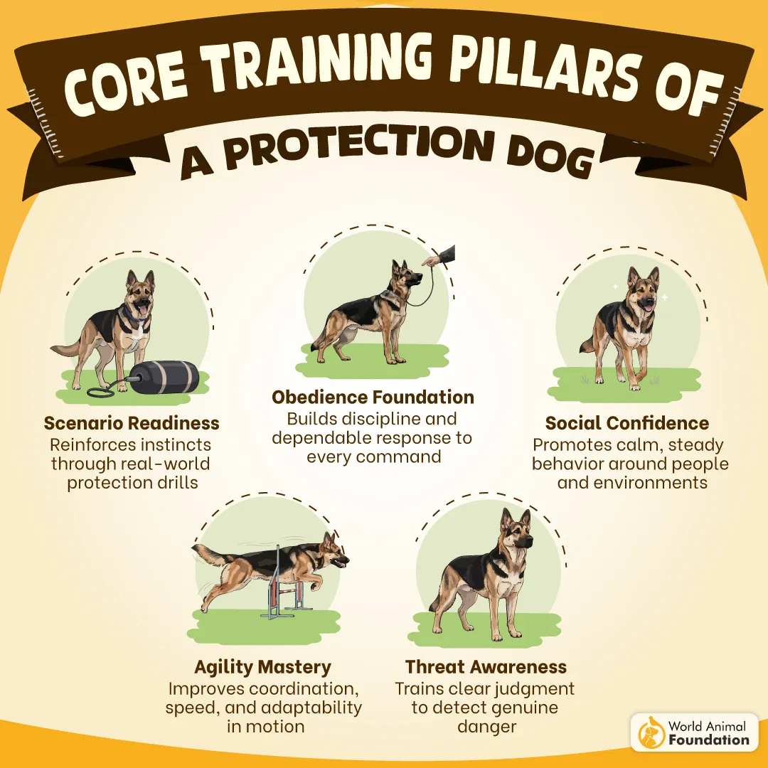 Core Training Pillars of a Protection Dog-01