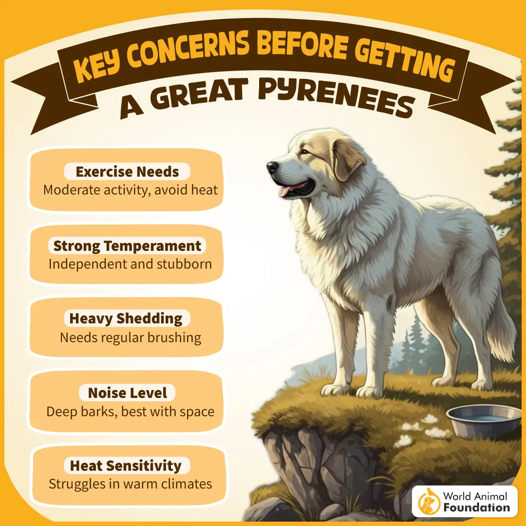 KEY CONCERNS BEFORE GETTING A GREAT PYRENEES-01