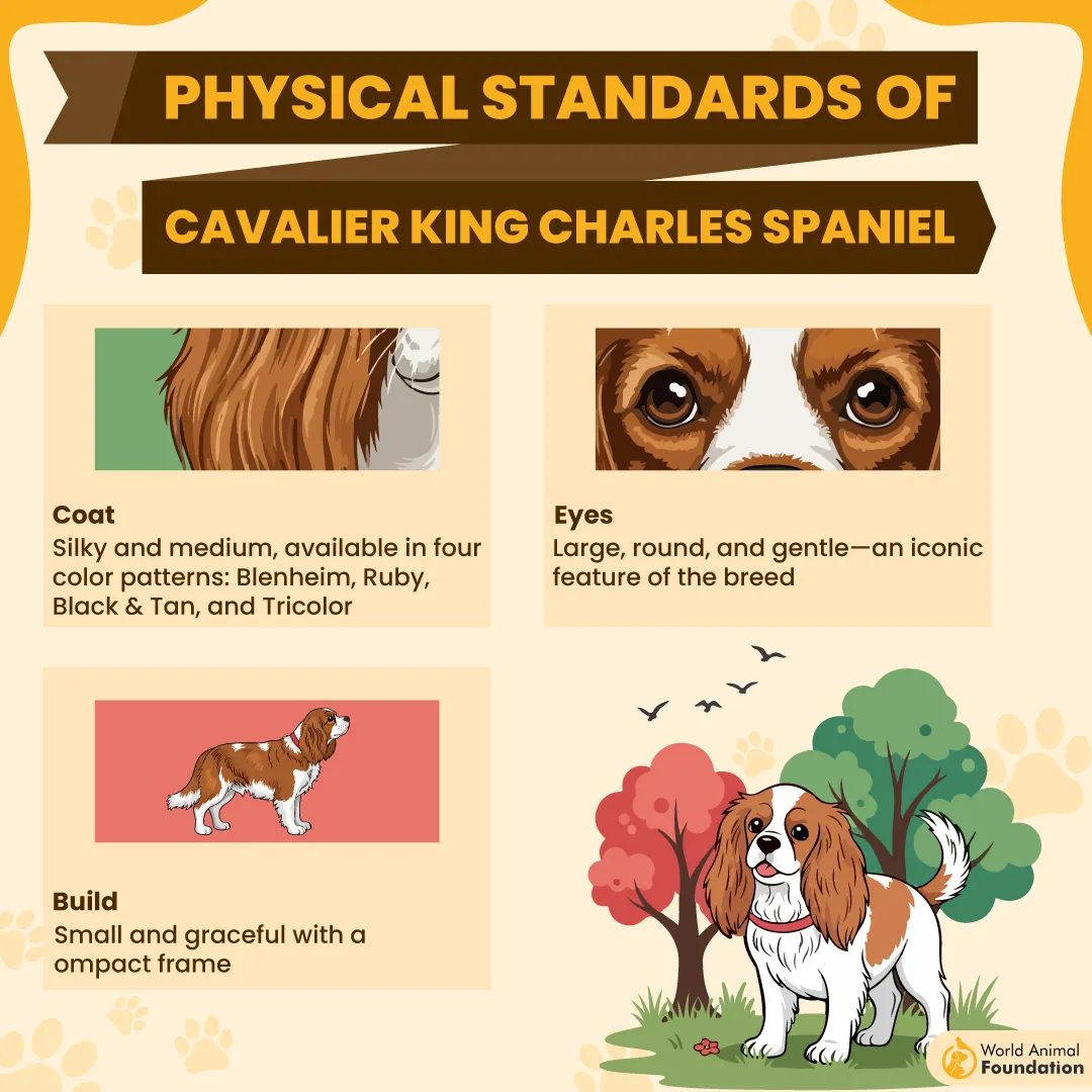 Physical Standards of Cavalier King Charles Spaniel-01