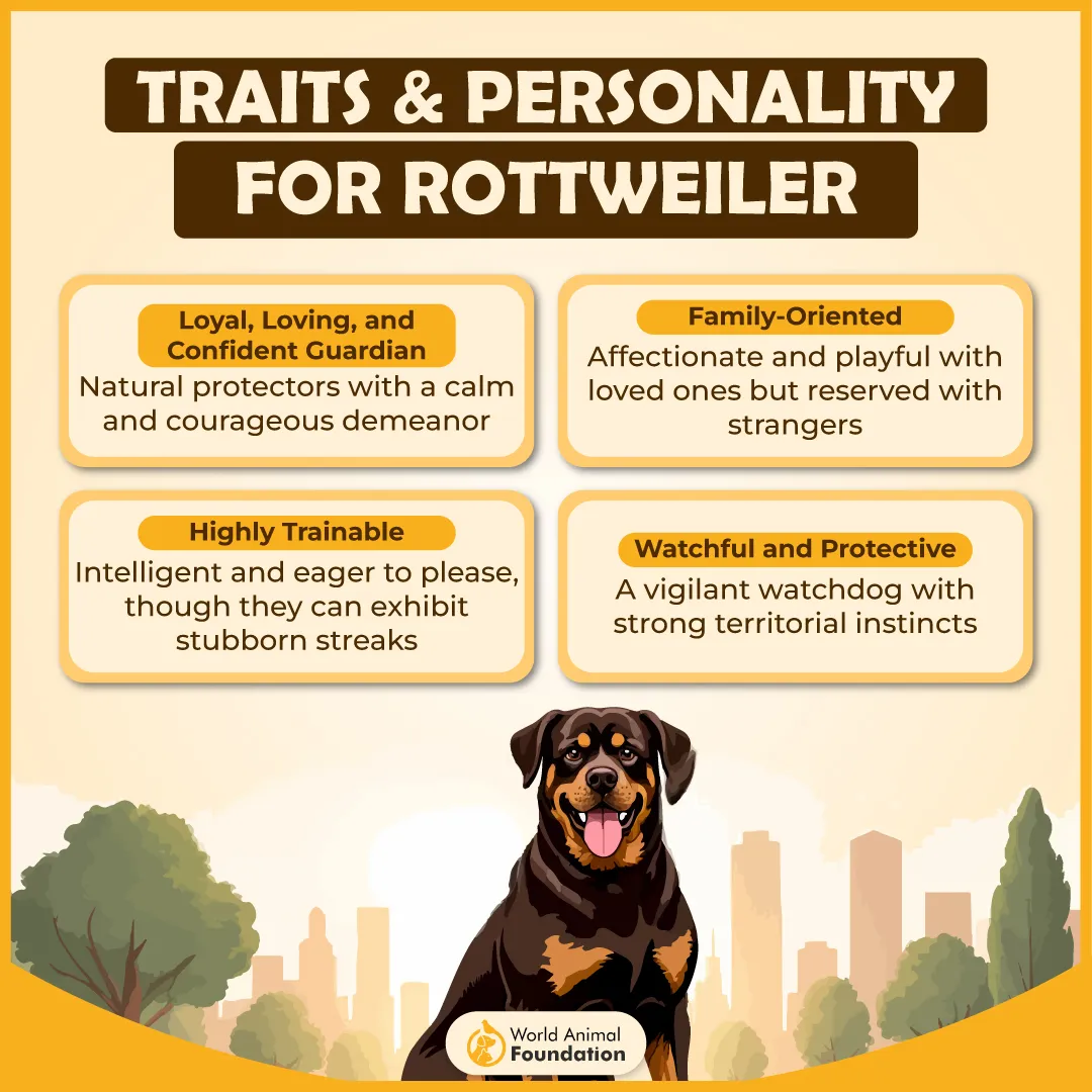 Traits & Personality for Rottweiler-01