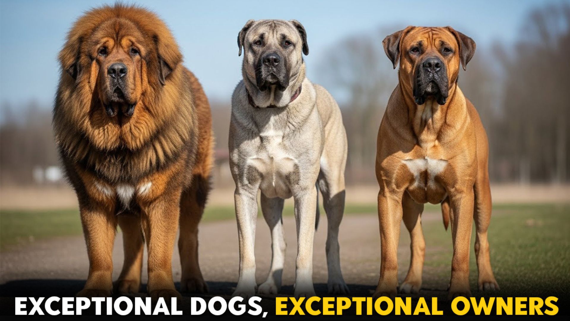 7 Unique And Rare Giant Dog Breeds For Exceptional Owners