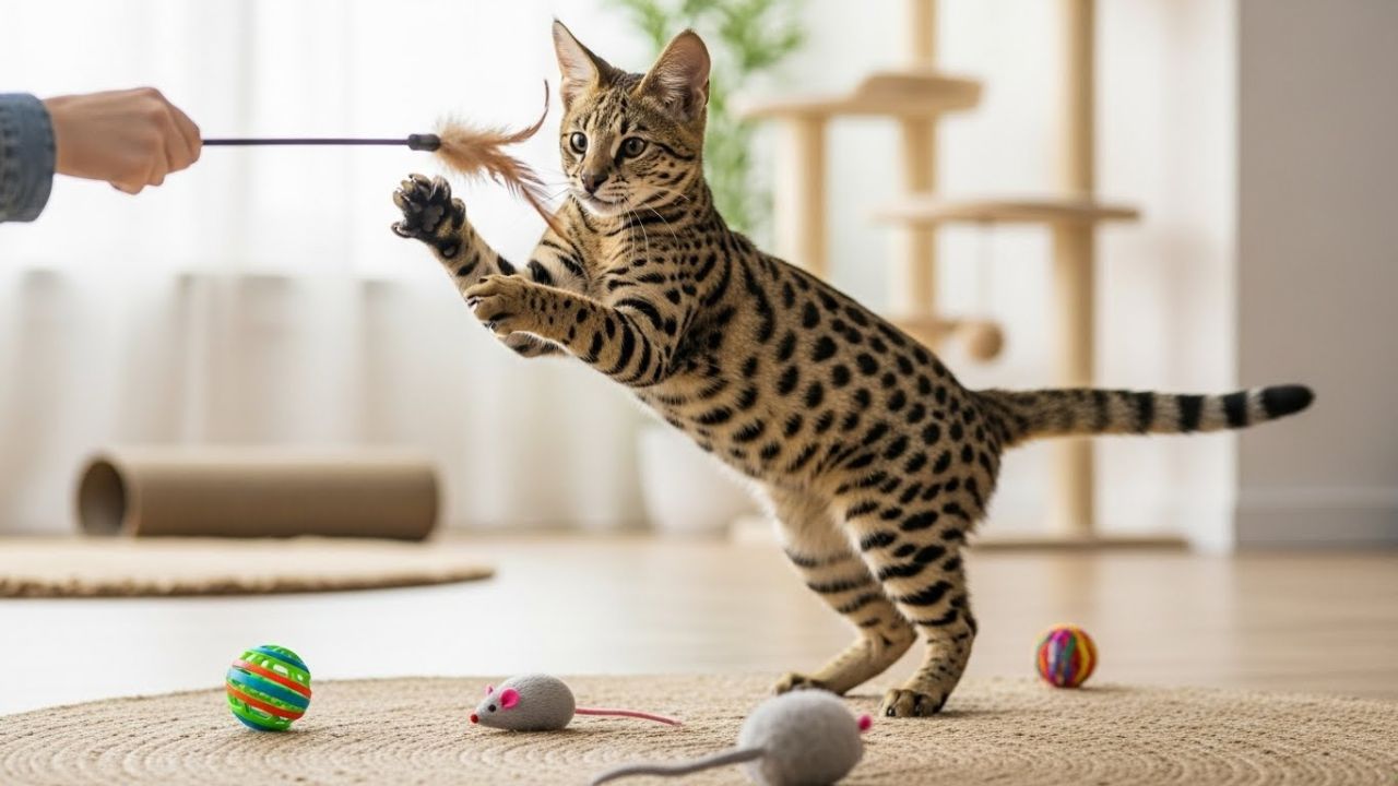 9 Cats That Love to Play with Toys