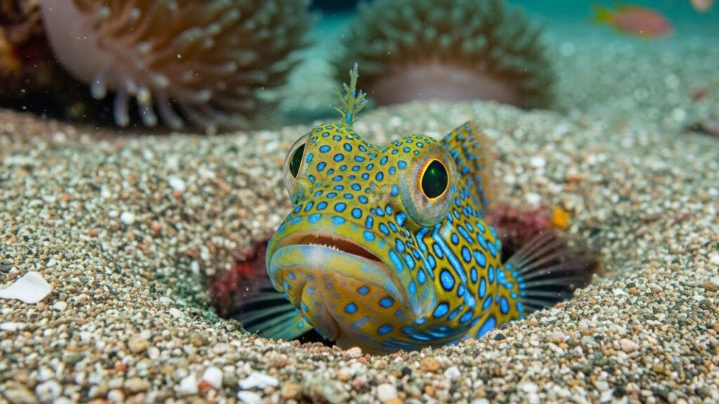 Blue-Spotted Jawfish