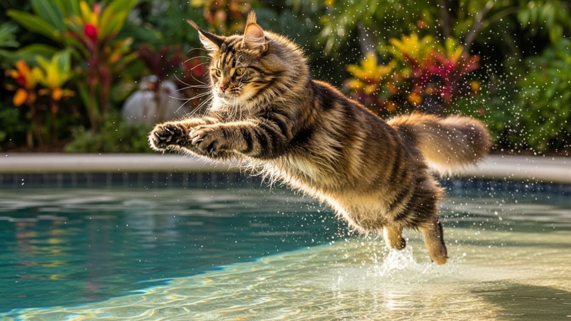 Cats Known for Their Love of Water