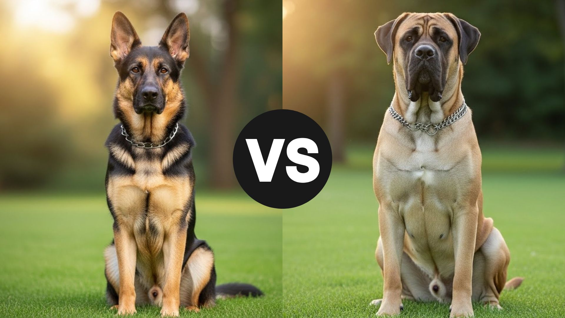 German Shepherd vs. English Mastiff