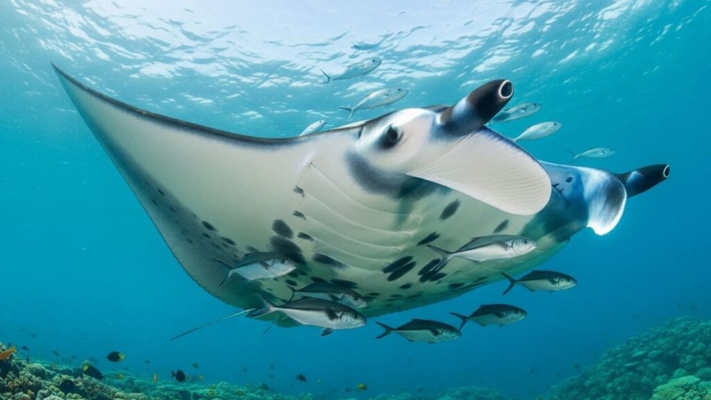 Giant Oceanic Manta Ray