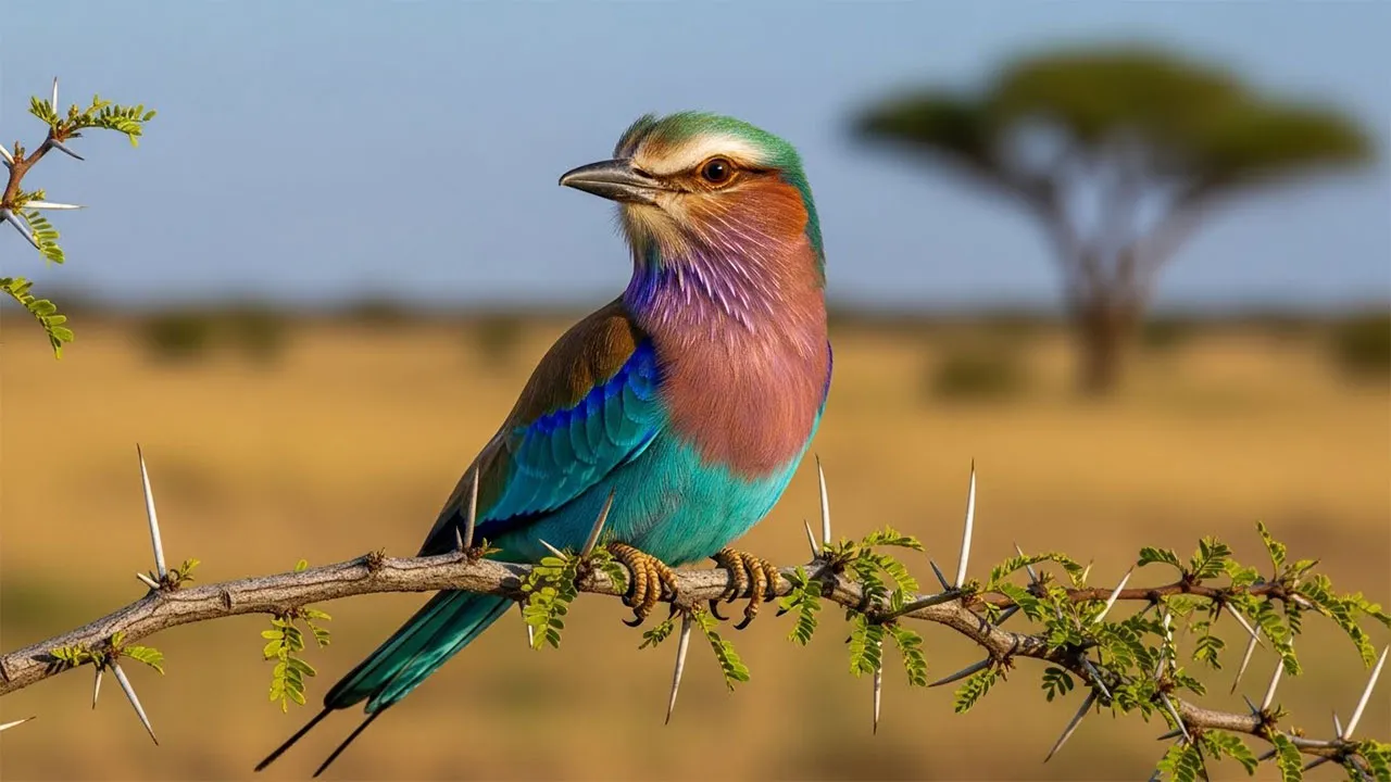 Lilac-breasted Roller