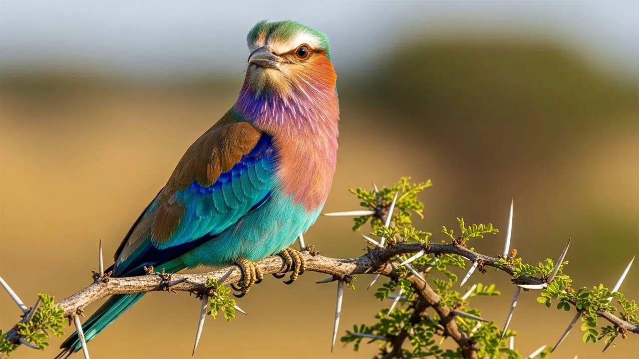 Lilac-Breasted Roller