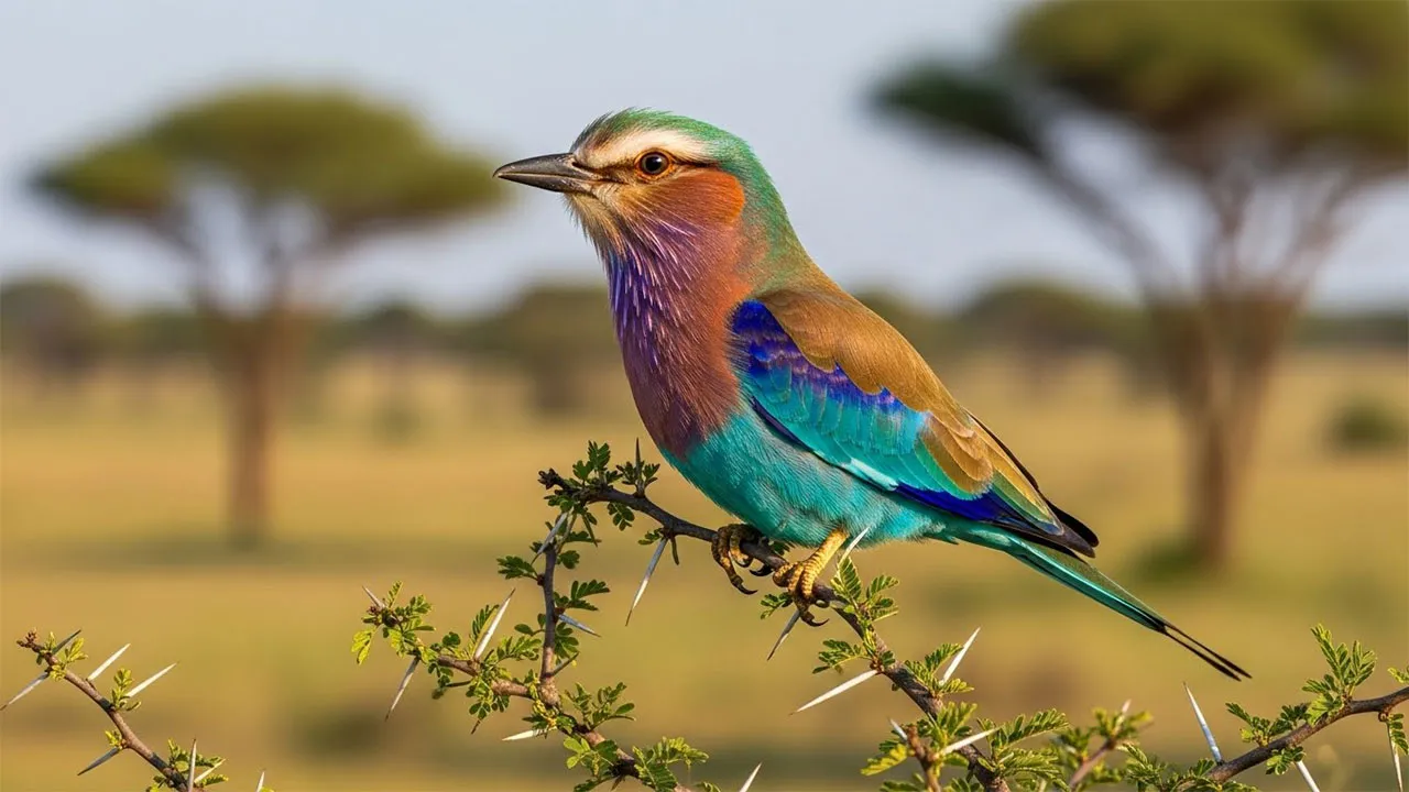 Lilac-Breasted Roller