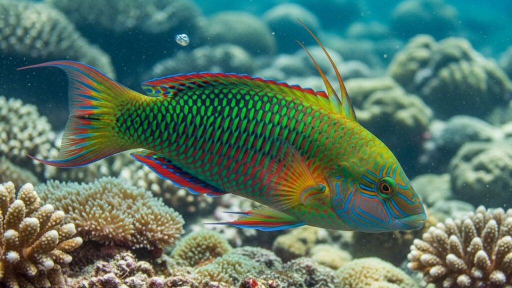Rainbow Wrasse