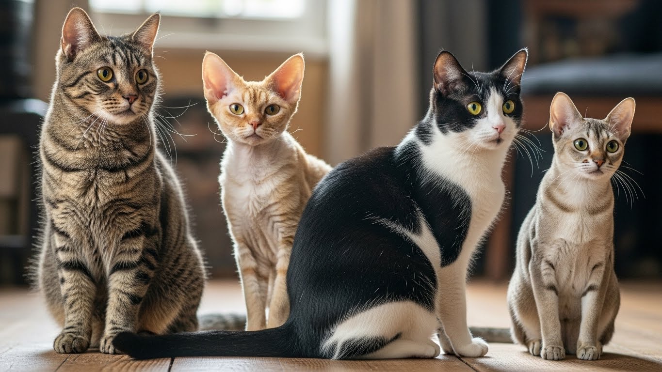 Shortest Living Cat Breeds