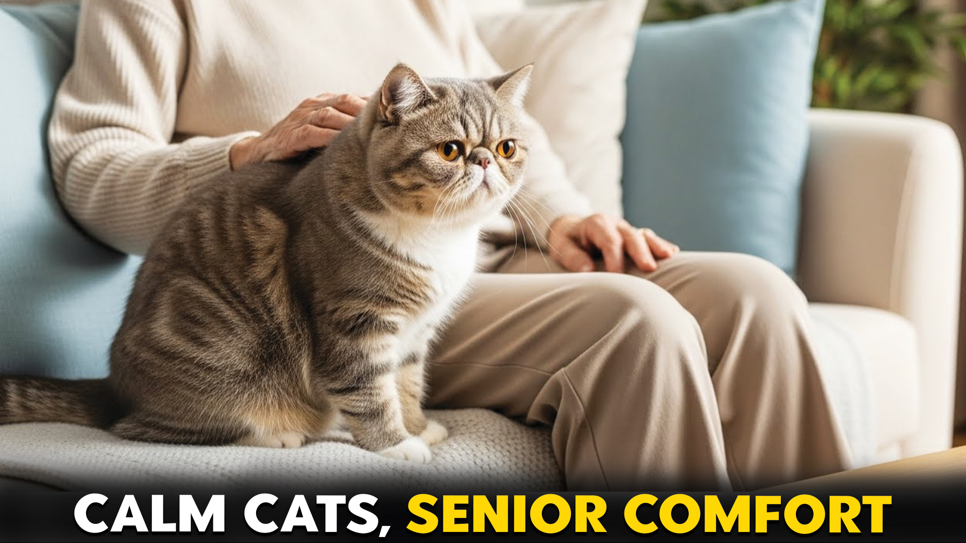 10 Cat Breeds That Are Good with Elderly Owners