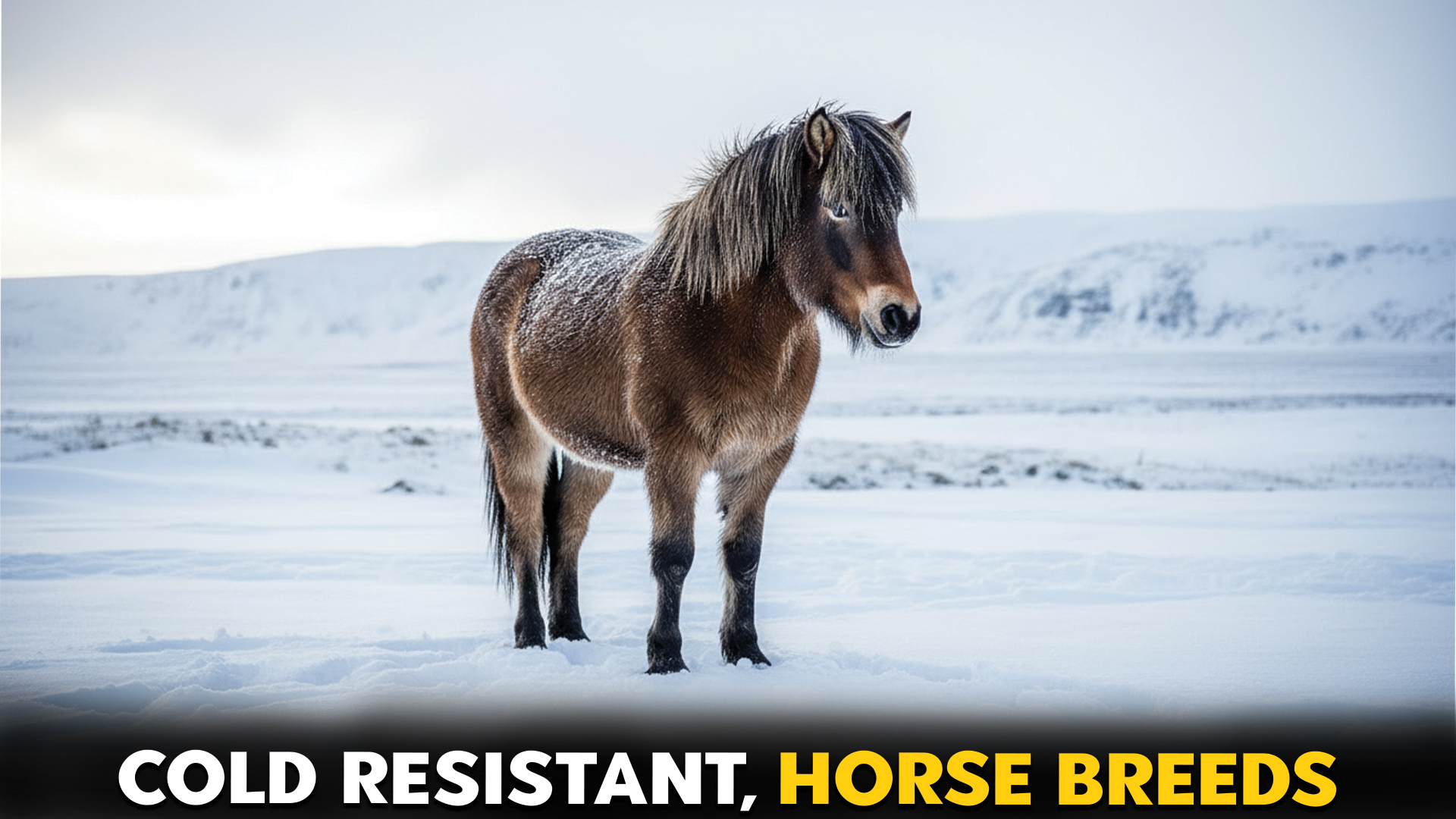 7 Horse breeds known for extreme cold tolerance