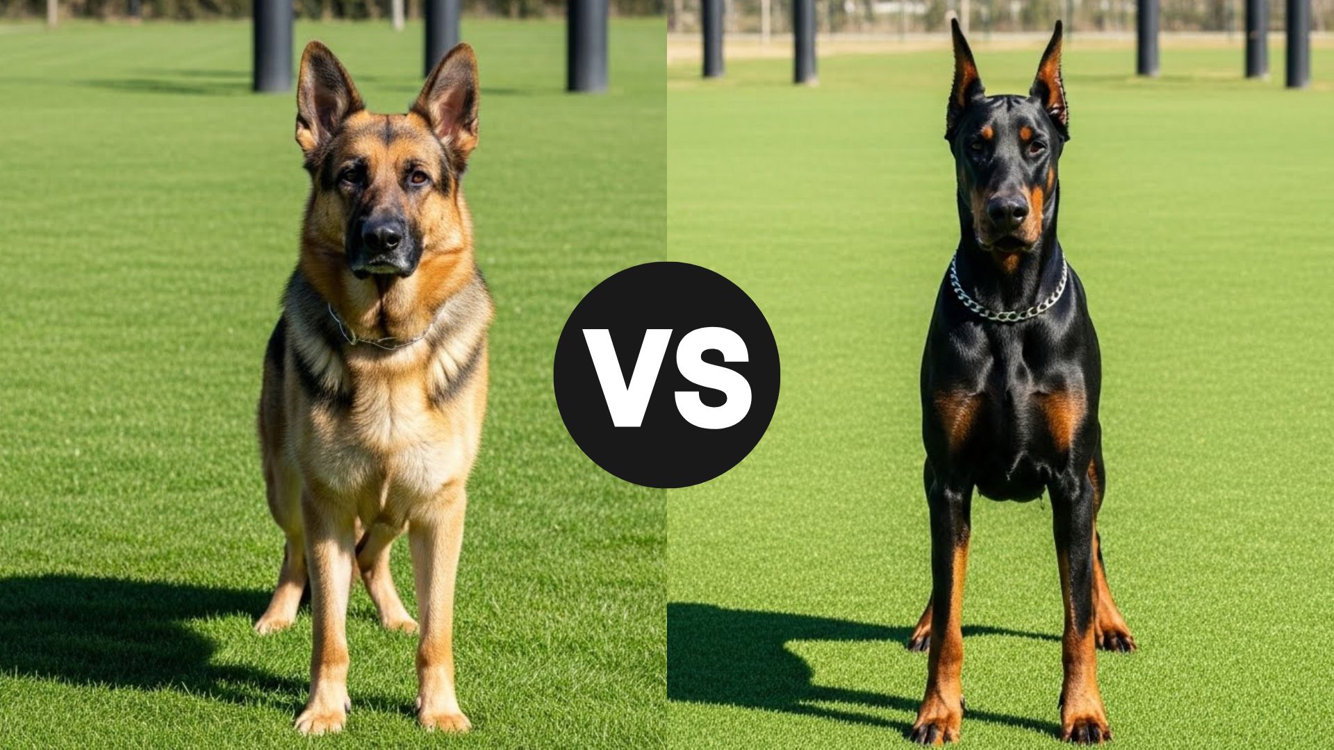 Big Differences German Shepherd Dog Breed vs Doberman