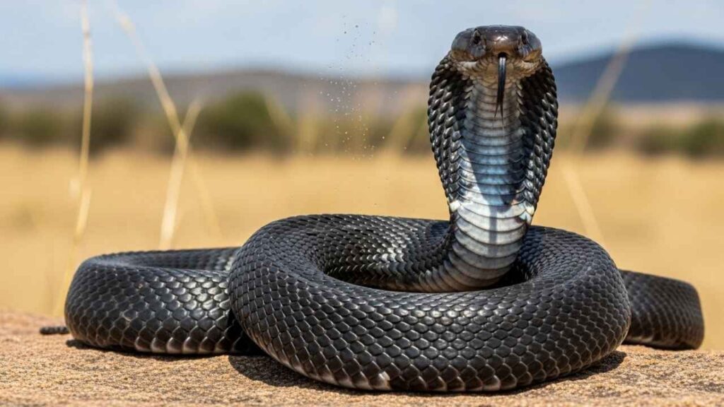 Black-necked Spitting Cobra