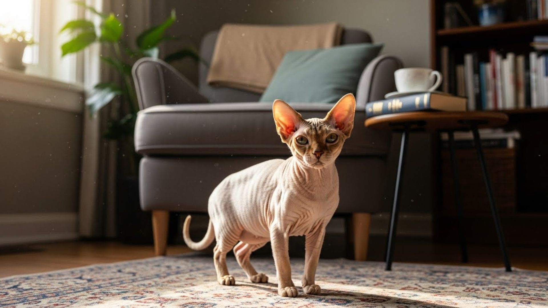 Cat Breeds Known for Their Hairless Coats (1)