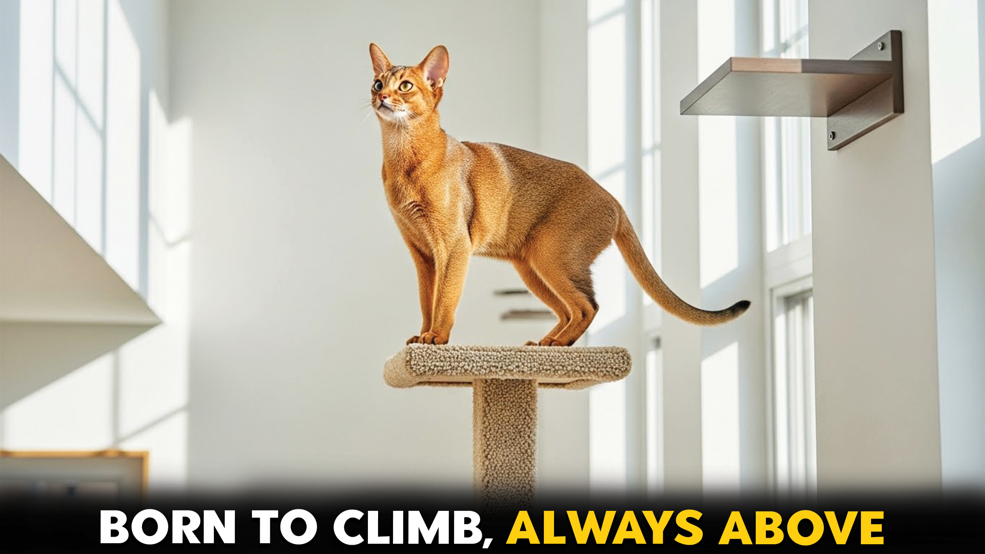 Cat-Breeds-That-Love-High-Places