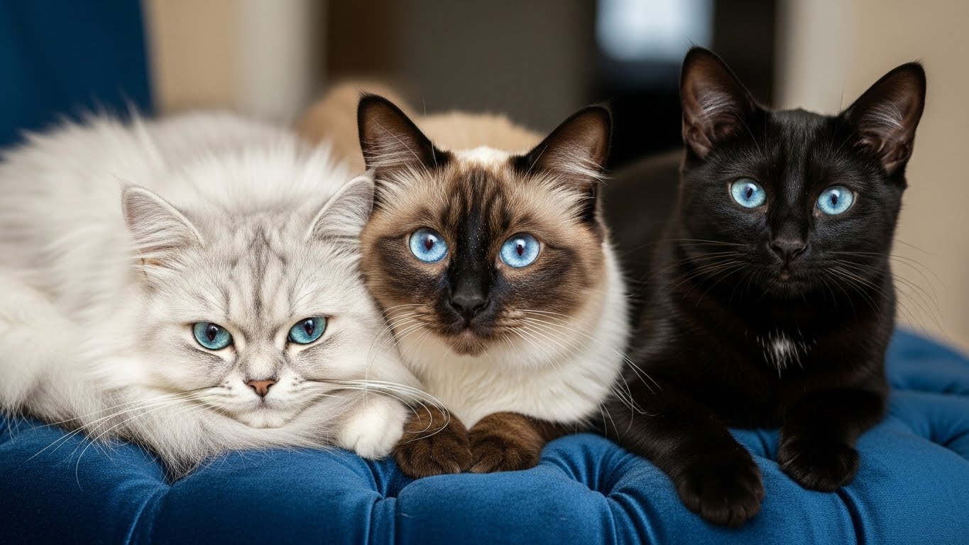 Cat Breeds with Sapphire Eyes
