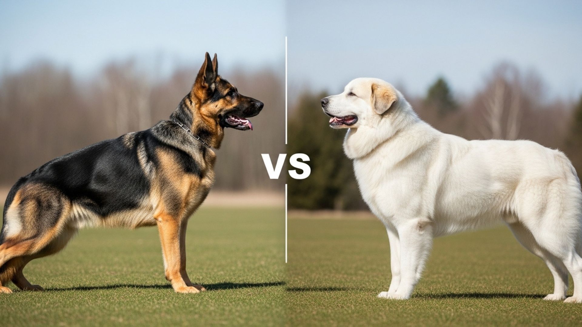 Essential Differences German Shepherd vs Great Pyrenees Dog Breeds