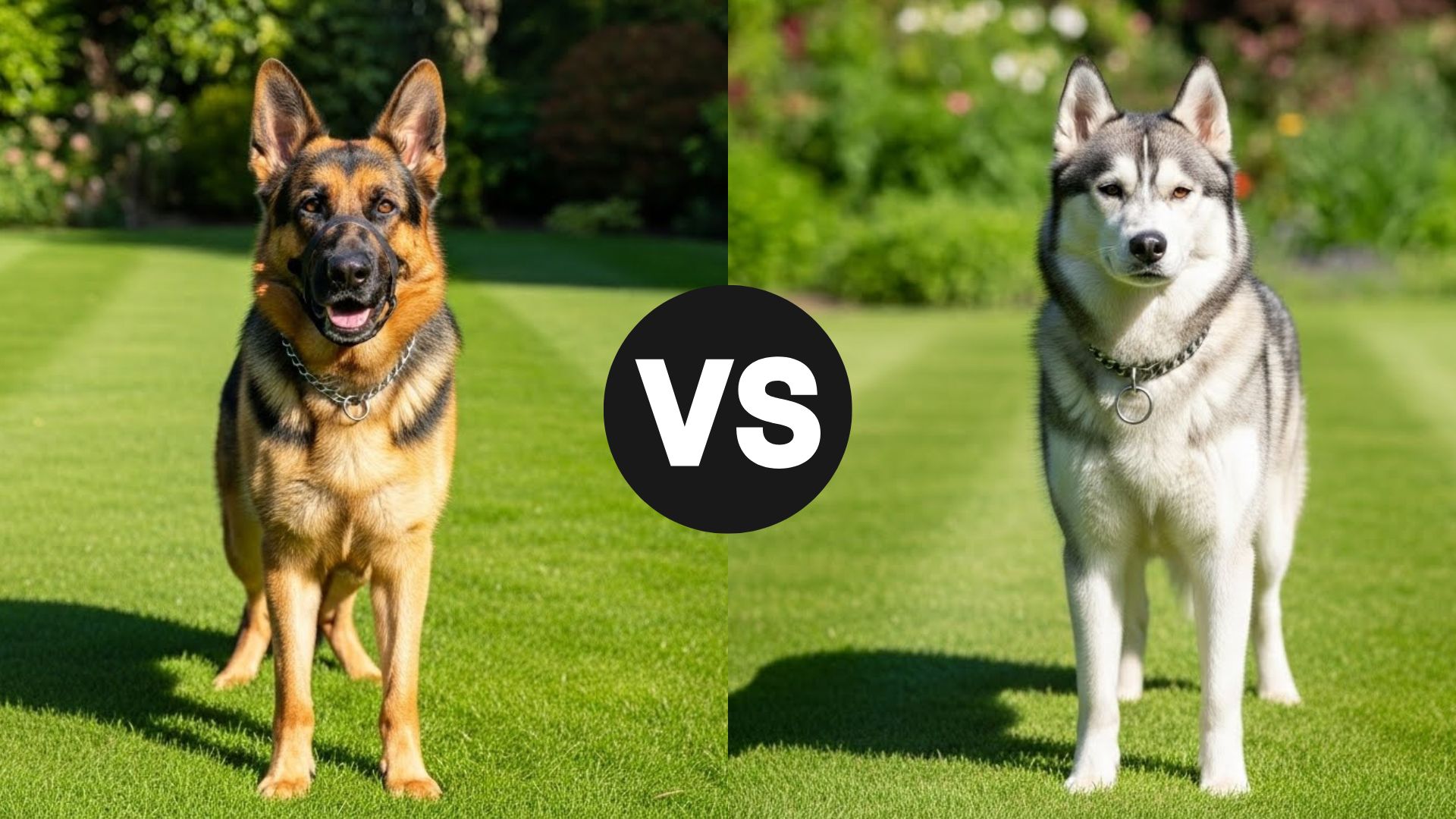 German Shepherd vs. Husky Comparing Two Popular Dog Breeds