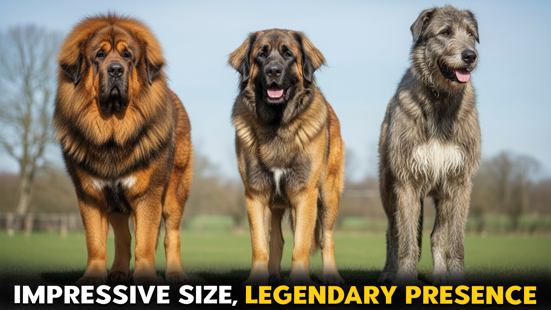 Rare and Impressive Giant Dog Breeds: A Deep Dive To Help You Choose Right