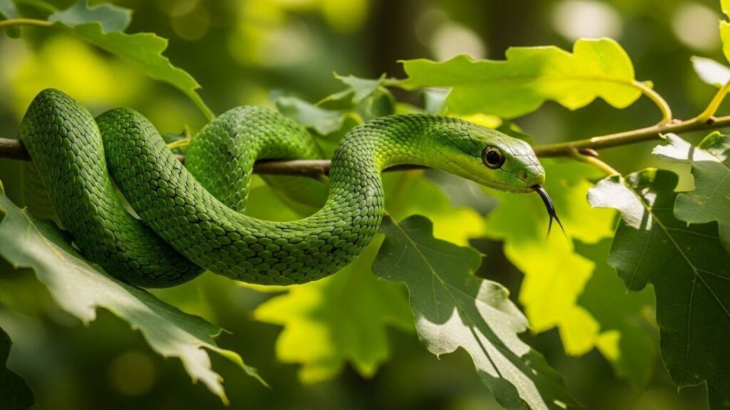 Rough Green Snake