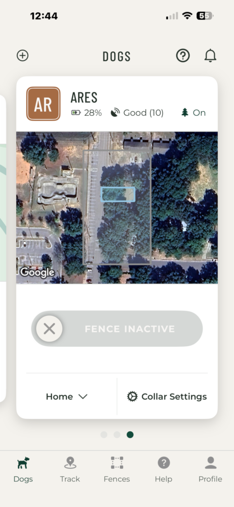 SpotOn Collar Mobile App Experience