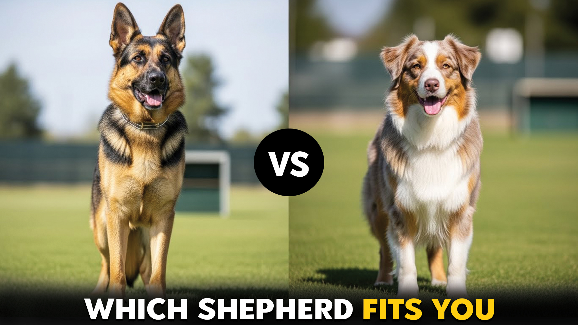 Top 6 Differences: German Shepherd Dog Breed vs. Australian Shepherd