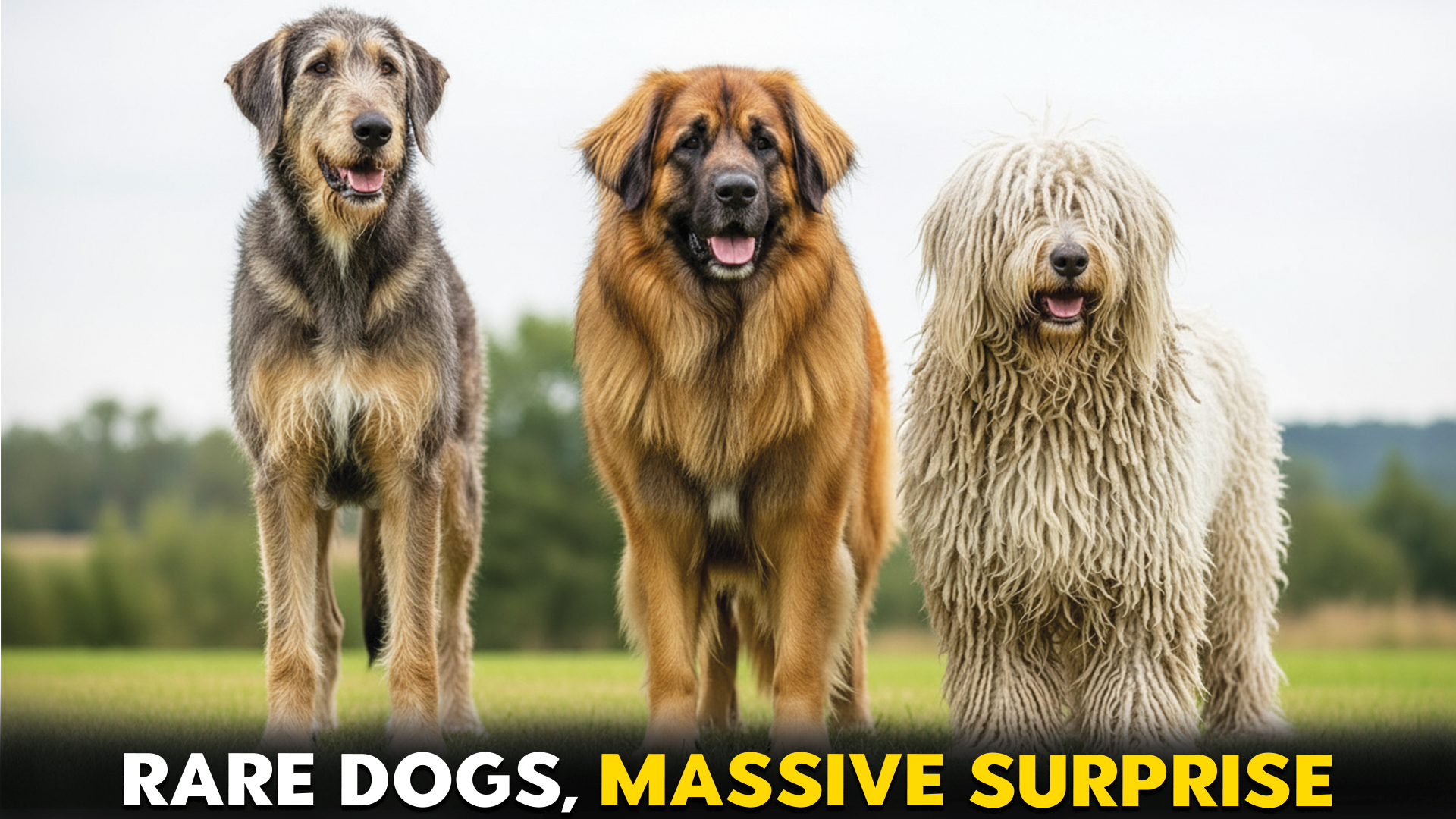 Top 7 Rare Dog Breeds That Will Surprise You With Their Size