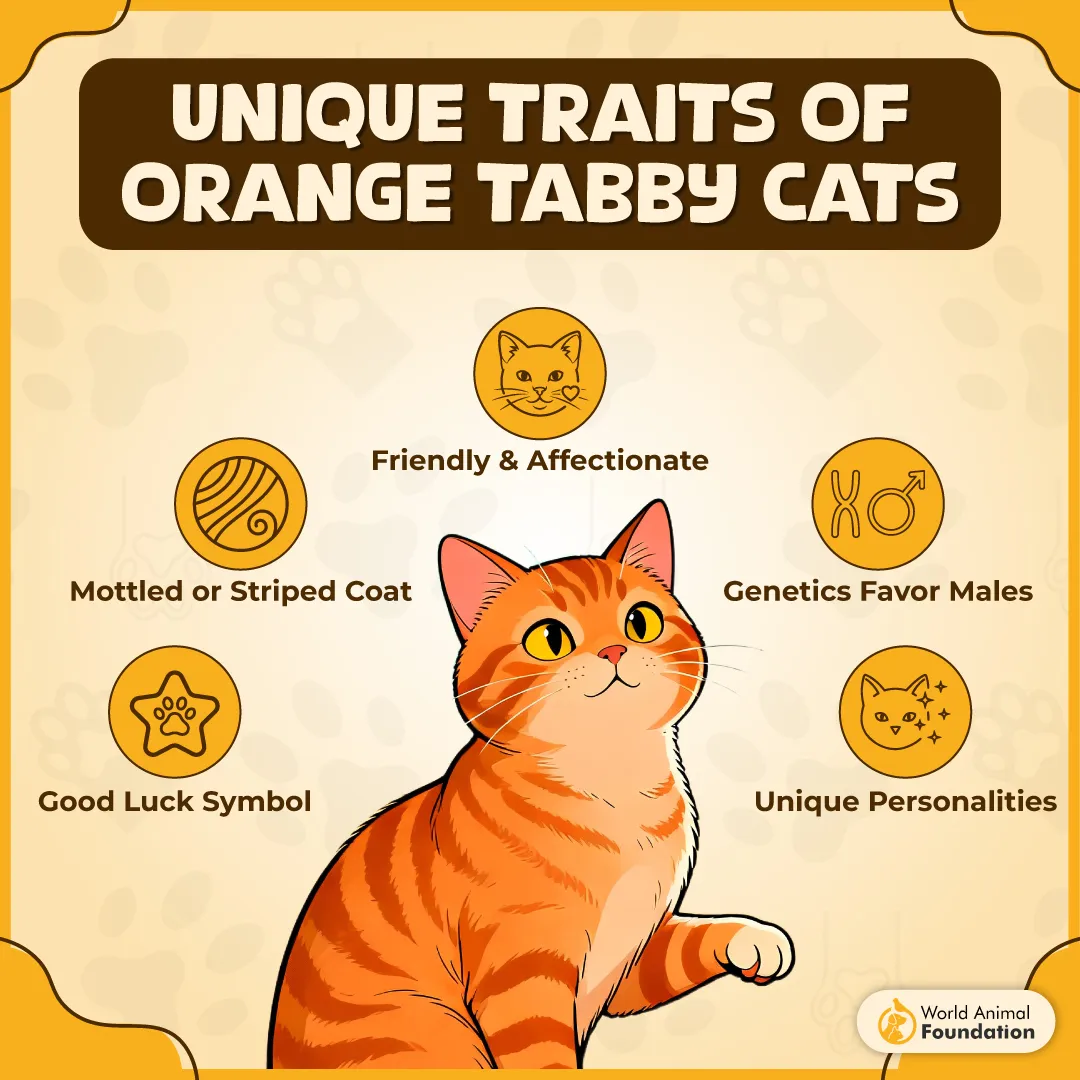 Unique Traits of Orange Tabby Cats-01