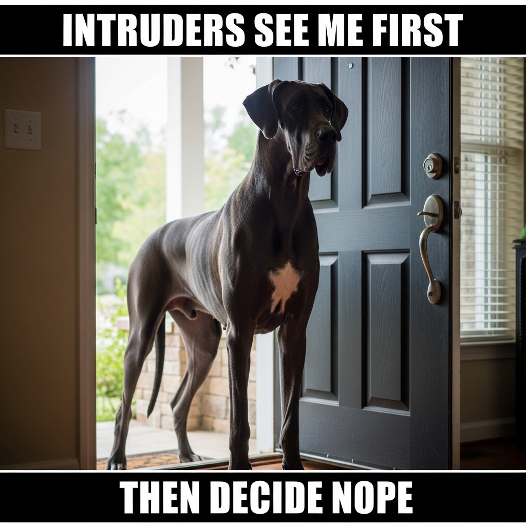 meme on Great Dane