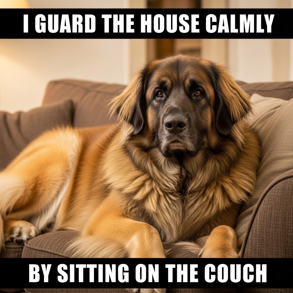 meme on Leonberger