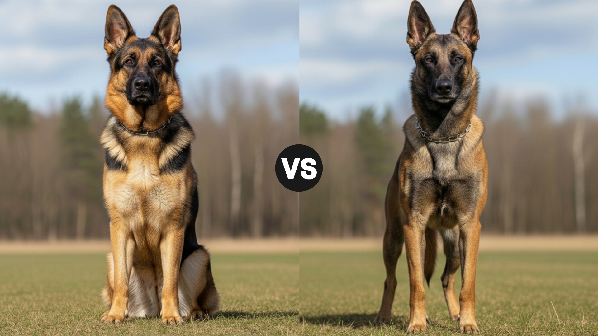 German Shepherd vs. Belgian Malinois: Police Dog Battle